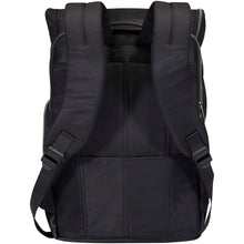 Load image into Gallery viewer, Rhine 15” GRS recycled rolltop backpack 18L — Black (back)