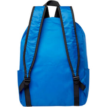 Load image into Gallery viewer, EcoFold RPET foldable backpack 15L — Royal blue (back)