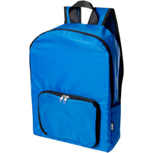 Load image into Gallery viewer, EcoFold RPET foldable backpack 15L — Royal blue