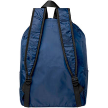 Load image into Gallery viewer, EcoFold RPET foldable backpack 15L — Navy (back)