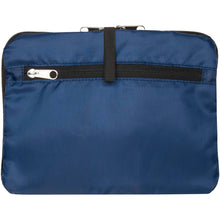 Load image into Gallery viewer, EcoFold RPET foldable backpack 15L — Navy (front)