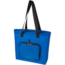 Load image into Gallery viewer, EcoFold RPET foldable tote bag 16L — Royal blue