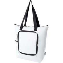 Load image into Gallery viewer, EcoFold RPET foldable tote cooler bag 15L — White