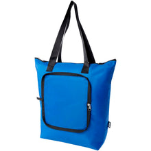 Load image into Gallery viewer, EcoFold RPET foldable tote cooler bag 15L — Royal blue