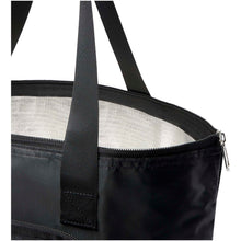 Load image into Gallery viewer, EcoFold RPET foldable tote cooler bag 15L — Black (detail)