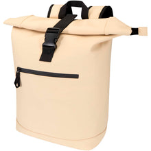 Load image into Gallery viewer, Resi Plus 15" GRS recycled roll-top backpack 18L — Oatmeal