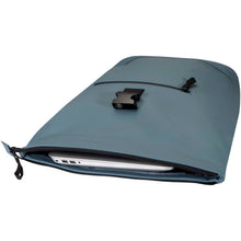 Load image into Gallery viewer, Resi Plus 15" GRS recycled roll-top backpack 18L — Hale Blue (detail)