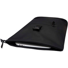 Load image into Gallery viewer, Resi Plus 15" GRS recycled roll-top backpack 18L — Black (detail)