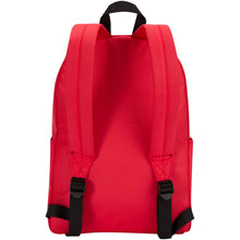 Load image into Gallery viewer, Byron 14" GRS recycled city laptop backpack 16L — Red (back)
