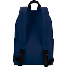 Load image into Gallery viewer, Byron 14" GRS recycled city laptop backpack 16L — Navy (back)