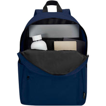 Load image into Gallery viewer, Byron 14" GRS recycled city laptop backpack 16L — Navy (detail)