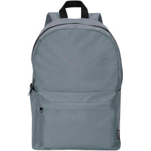 Load image into Gallery viewer, Byron 14" GRS recycled city laptop backpack 16L — Grey (front)