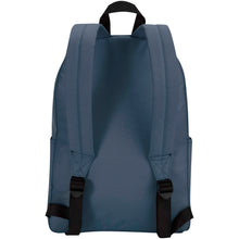 Load image into Gallery viewer, Byron 14" GRS recycled city laptop backpack 16L — Hale Blue (back)