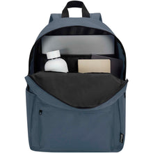 Load image into Gallery viewer, Byron 14" GRS recycled city laptop backpack 16L — Hale Blue (detail)