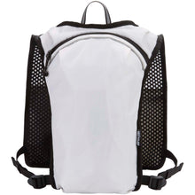 Load image into Gallery viewer, Varyon GRS recycled running vest hydration pack 5L — Sandstone (back)