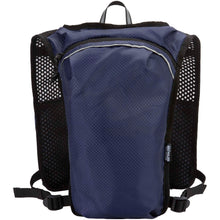 Load image into Gallery viewer, Varyon GRS recycled running vest hydration pack 5L — Navy (back)