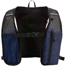 Load image into Gallery viewer, Varyon GRS recycled running vest hydration pack 5L — Navy (front)