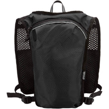Load image into Gallery viewer, Varyon GRS recycled running vest hydration pack 5L — Black (back)