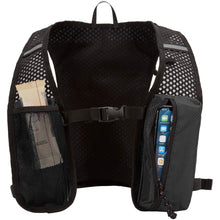 Load image into Gallery viewer, Varyon GRS recycled running vest hydration pack 5L — Black (detail)