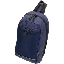 Load image into Gallery viewer, Varyon GRS recycled hydration crossbody bag 6L — Navy (detail 2)