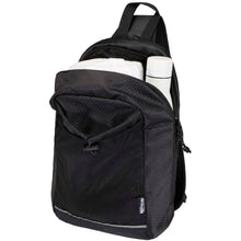 Load image into Gallery viewer, Varyon GRS recycled hydration crossbody bag 6L — Black (detail)