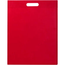 Load image into Gallery viewer, EcoSeal GRS recycled nonwoven tote bag 5L — Red (front)