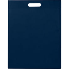 Load image into Gallery viewer, EcoSeal GRS recycled nonwoven tote bag 5L — Navy (front)