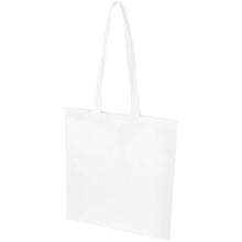 Load image into Gallery viewer, EcoSeal GRS recycled nonwoven convention tote bag 6L — White