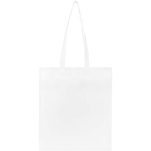 Load image into Gallery viewer, EcoSeal GRS recycled nonwoven convention tote bag 6L — White (back)