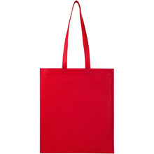 Load image into Gallery viewer, EcoSeal GRS recycled nonwoven convention tote bag 6L — Red (front)