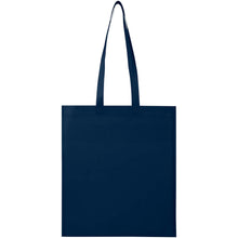 Load image into Gallery viewer, EcoSeal GRS recycled nonwoven convention tote bag 6L — Navy (front)