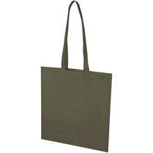 Load image into Gallery viewer, EcoSeal GRS recycled nonwoven convention tote bag 6L — Forest green