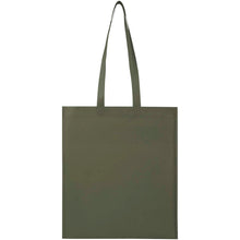 Load image into Gallery viewer, EcoSeal GRS recycled nonwoven convention tote bag 6L — Forest green (front)