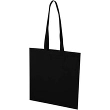 Load image into Gallery viewer, EcoSeal GRS recycled nonwoven convention tote bag 6L — Black
