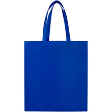 Load image into Gallery viewer, EcoSeal GRS recycled nonwoven gusset tote bag 12L — Royal blue (back)