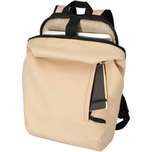 Load image into Gallery viewer, Resi Plus 15" GRS recycled anti-theft backpack 18L — Oatmeal (detail 2)