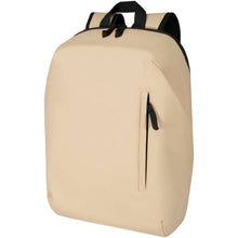 Load image into Gallery viewer, Resi Plus 15" GRS recycled anti-theft backpack 18L — Oatmeal
