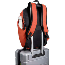 Load image into Gallery viewer, Resi Plus 15" GRS recycled anti-theft backpack 18L — Brick (detail)