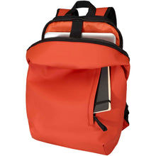 Load image into Gallery viewer, Resi Plus 15" GRS recycled anti-theft backpack 18L — Brick (detail 2)