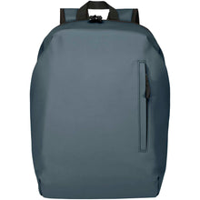 Load image into Gallery viewer, Resi Plus 15" GRS recycled anti-theft backpack 18L — Hale Blue (front)