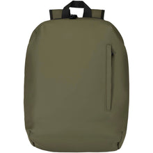 Load image into Gallery viewer, Resi Plus 15" GRS recycled anti-theft backpack 18L — Forest green (front)
