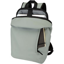 Load image into Gallery viewer, Resi Plus 15" GRS recycled anti-theft backpack 18L — Grey (detail 2)