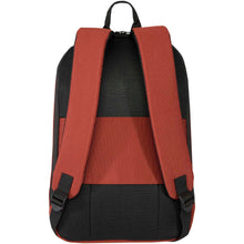 Load image into Gallery viewer, Luma 15" GRS recycled anti-theft laptop backpack 10L — Brick (back)