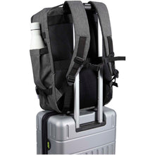 Load image into Gallery viewer, Libra 17" GRS recycled carry-on backpack 25L — Heather grey (detail)