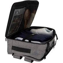 Load image into Gallery viewer, Libra 17" GRS recycled carry-on backpack 25L — Heather grey (detail 2)