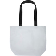 Load image into Gallery viewer, Duo GRS recycled double-laminated tote bag 18L — White (back)