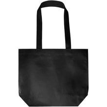Load image into Gallery viewer, Duo GRS recycled double-laminated tote bag 18L — Black (back)