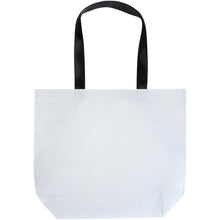 Load image into Gallery viewer, Duo GRS recycled double-laminated oversized tote bag 30L — White (back)
