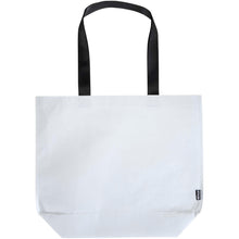 Load image into Gallery viewer, Duo GRS recycled double-laminated oversized tote bag 30L — White (front)
