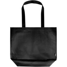 Load image into Gallery viewer, Duo GRS recycled double-laminated oversized tote bag 30L — Black (front)